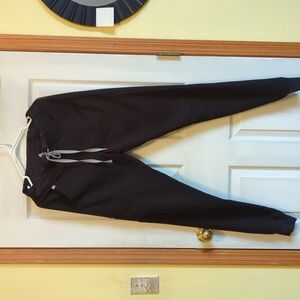 FIGS Zamora Black Small Tall Scrub Pants